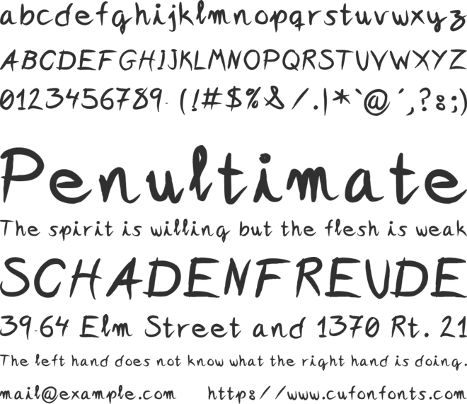 ideasAndApps font preview