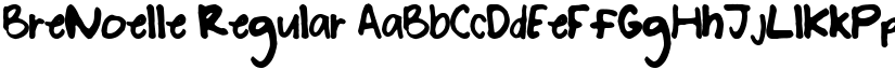 BreNoelle font download