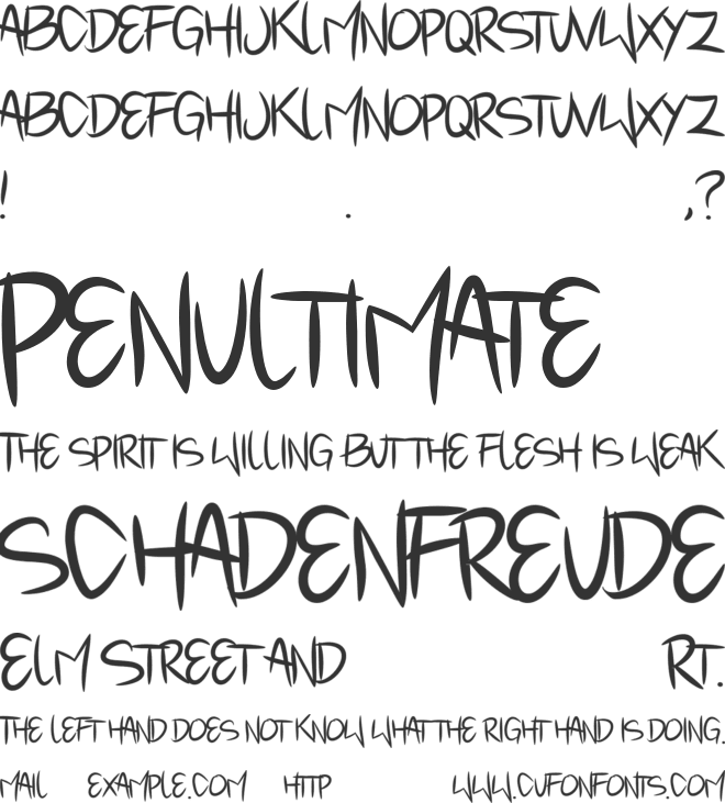 Mind Antiks font preview