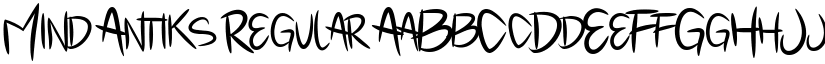 Mind Antiks Regular font