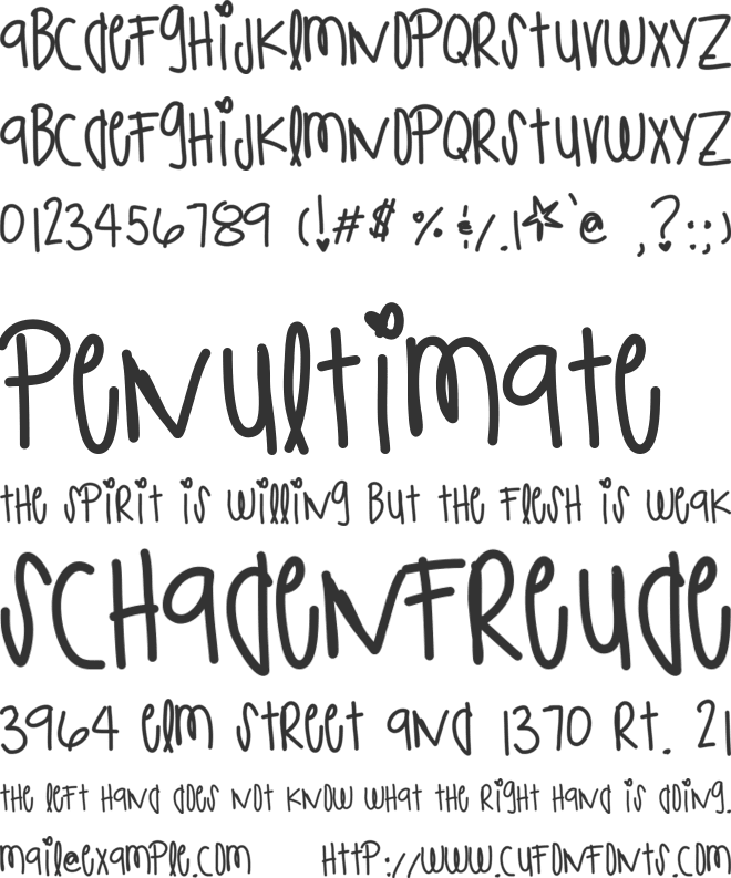BrazillianBbq font preview