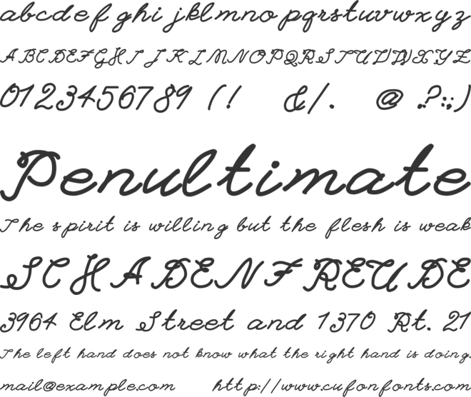 Einstein Grand font preview