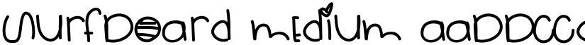 SurfBoard Medium font