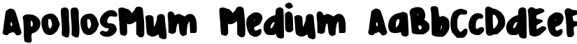 ApollosMum font download