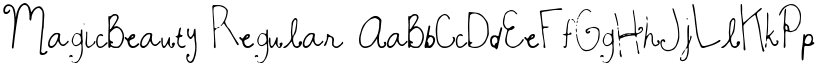 MagicBeauty Regular font