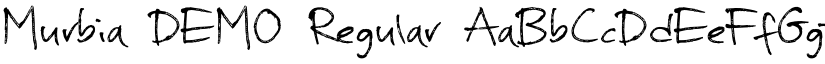 Murbia DEMO Regular font