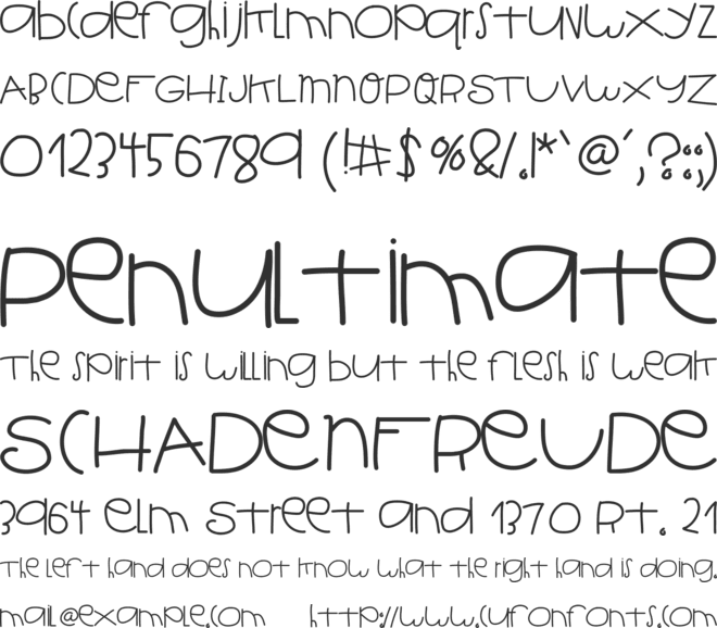 HelloIsh font preview