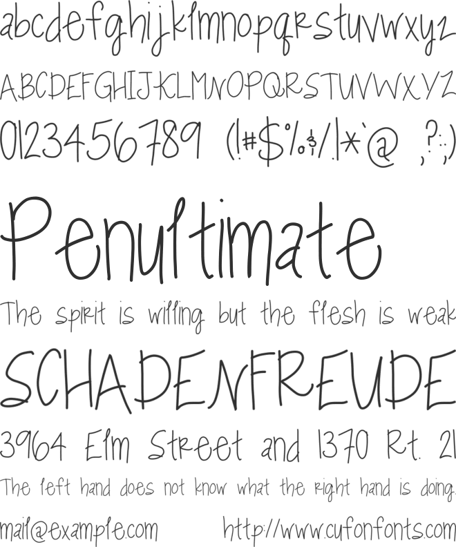 dill pickles font preview