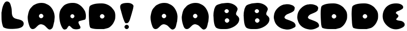 Lard! font