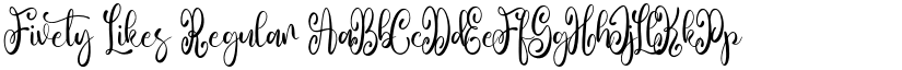 Fivety Likes font download