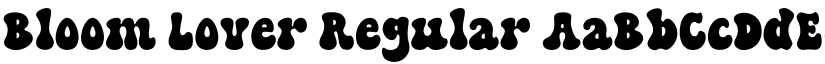 Bloom Lover Regular font