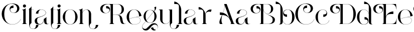 Citation font download