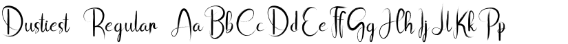 Dustiest font download