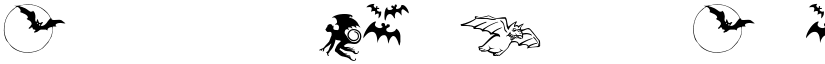 Bats-Symbols font