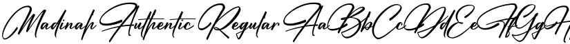 Madinah Authentic Regular font
