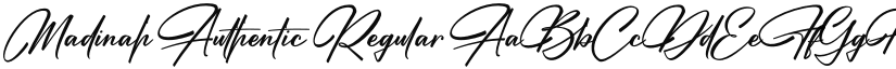 Madinah Authentic font download