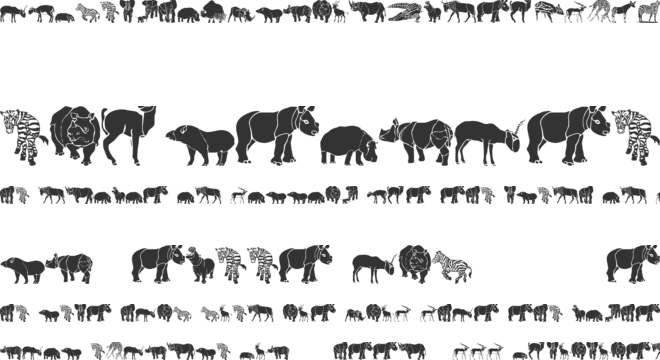 WW Safari font preview