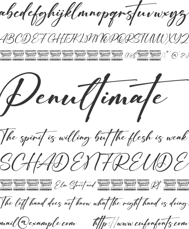 Broisther font preview