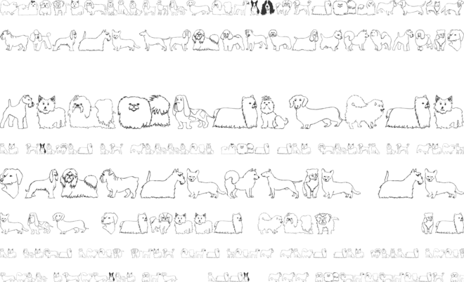 Puppins font preview