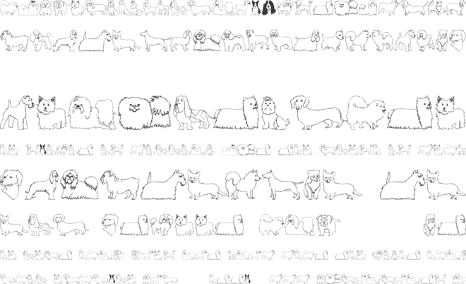 Puppins font preview