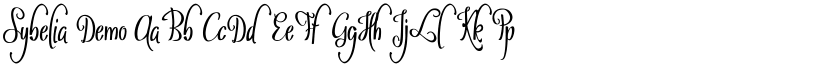 Sybelia Demo font