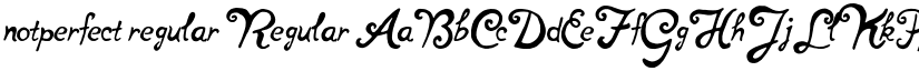 notperfect font download