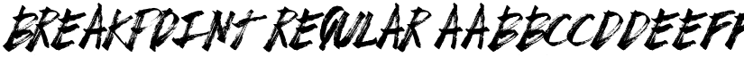 BreakPoint font download