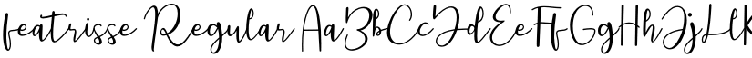 featrisse Regular font