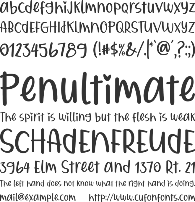 Qiyoshi font preview