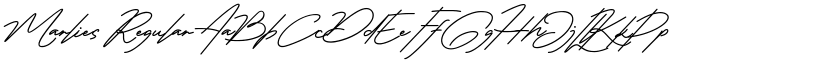Marlies Regular font