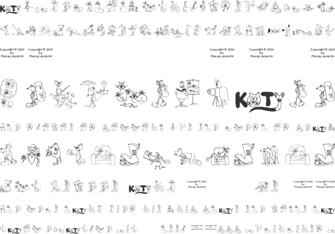 Koty font preview