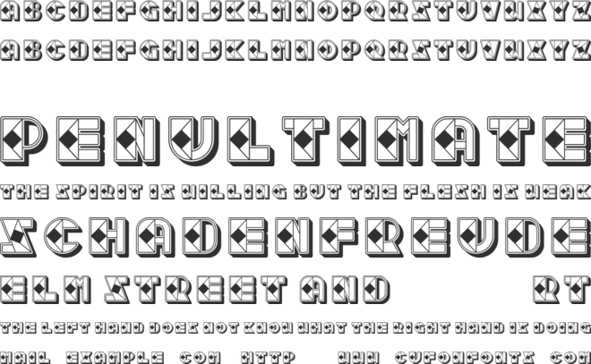 Spelling font preview