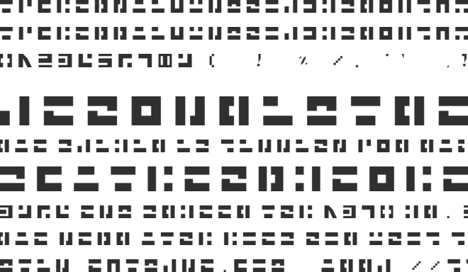 Saiyan Language font preview