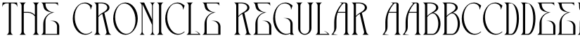 THE CRONICLE font download