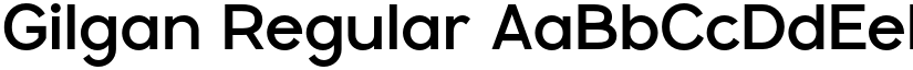 Gilgan Regular font