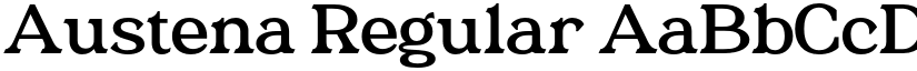 Austena Regular font