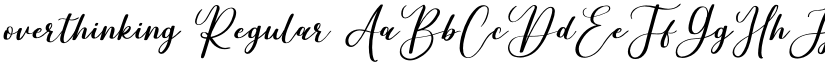 overthinking font download
