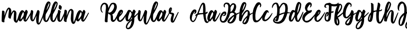 maullina Regular font