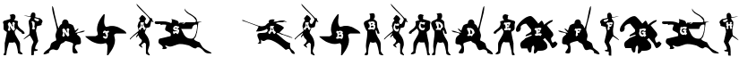 Ninjas font