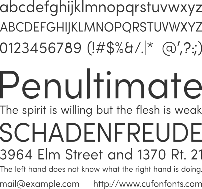 Brutel font preview