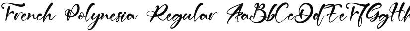 French Polynesia font download