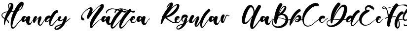 Handy Mattea Regular font