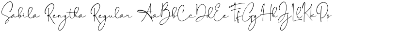 Sabila Renytha font download