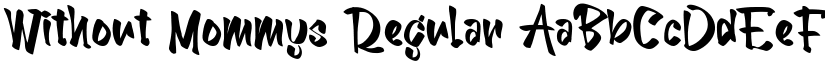 Without Mommys font download