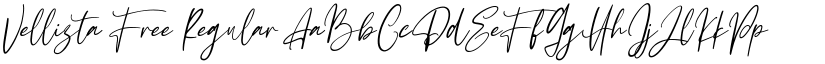 Vellizta Free Regular font