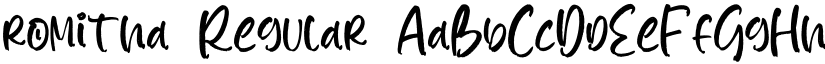 romitha font download