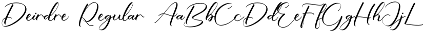 Deirdre font download