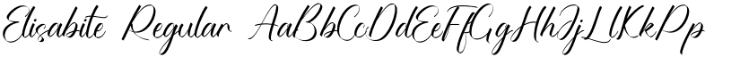 Elisabite font download