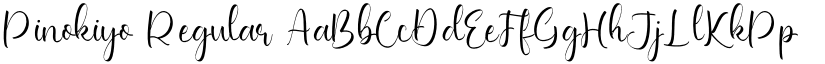 Pinokiyo font download
