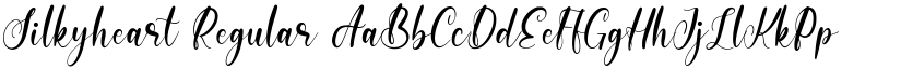 Silkyheart Regular font